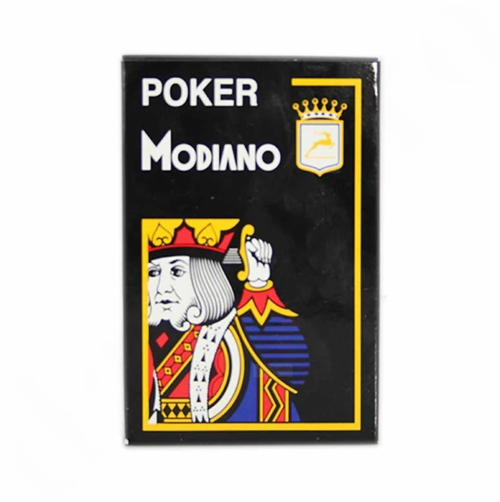 Modiano Poker Žaidimų Kortos (Juodos)