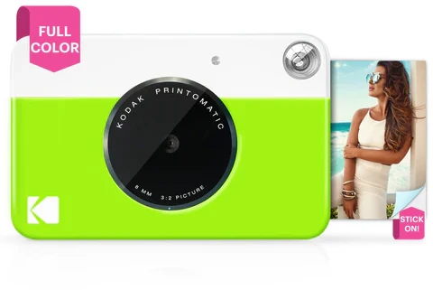 Momentinė kamera - Kodak Printomatic 10MP ZINK nuotraukų spausdintuvas žalias