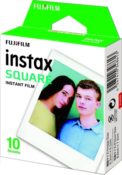 Fujifilm | Instax Square momentinis filmas | Blizgus | Kiekis 10