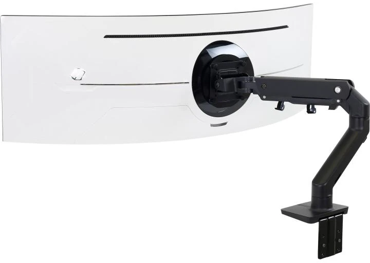 Laikiklis Ergotron - HX Desk Monitorius Arm with HD Pivot - matte juodas