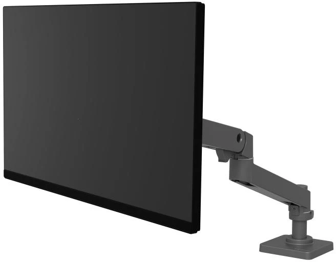 ERT Ergotron LX Pro Series 45-682-293 monitoriaus laikiklis arba stovas 86,4 cm (34″) Stalas Tamsiai Pilka