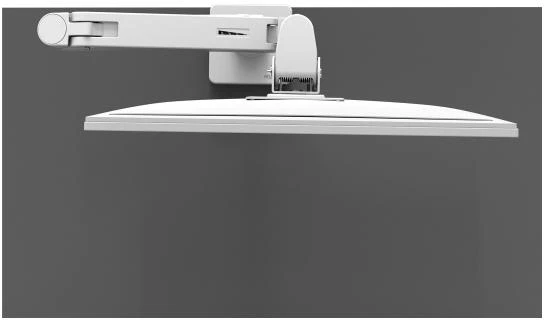 ERT Ergotron LX Pro Series 45-682-290 monitoriaus laikiklis arba stovas 86,4 cm (34″) Stalas Balta