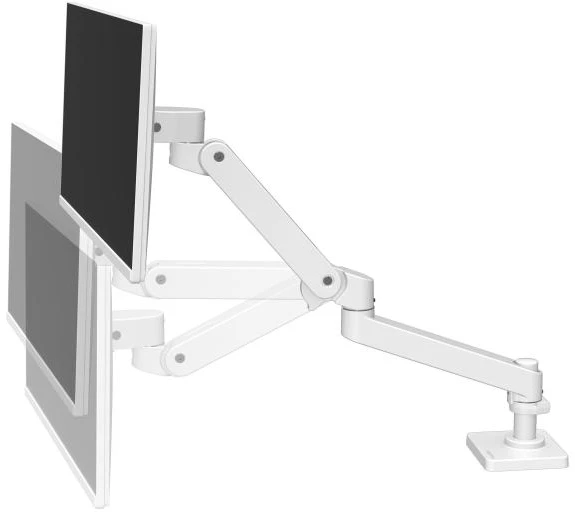 ERT Ergotron LX Pro Series 45-682-290 monitoriaus laikiklis arba stovas 86,4 cm (34″) Stalas Balta