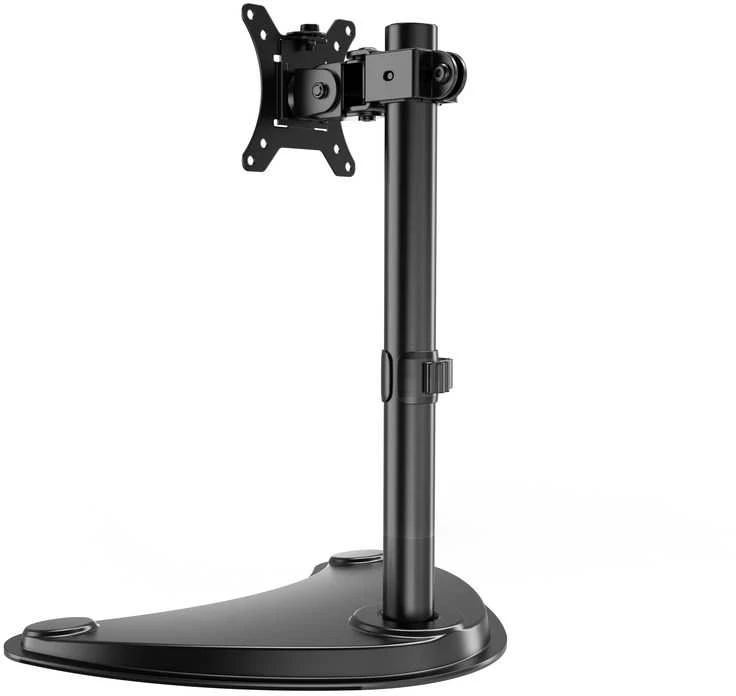Laikiklis Gembird MS-D1ST-04 Monitorius desk stand (rotate, tilt, swivel), 13”-32”, juodas