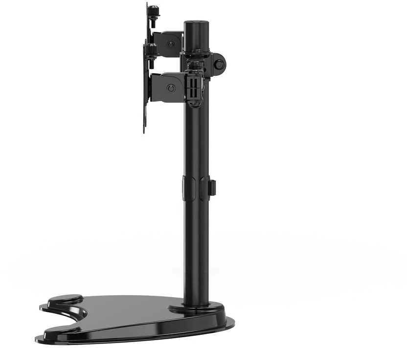 Laikiklis Gembird MS-D2ST-02 Monitorius desk stand (rotate, tilt, swivel), 13”-32”, juodas