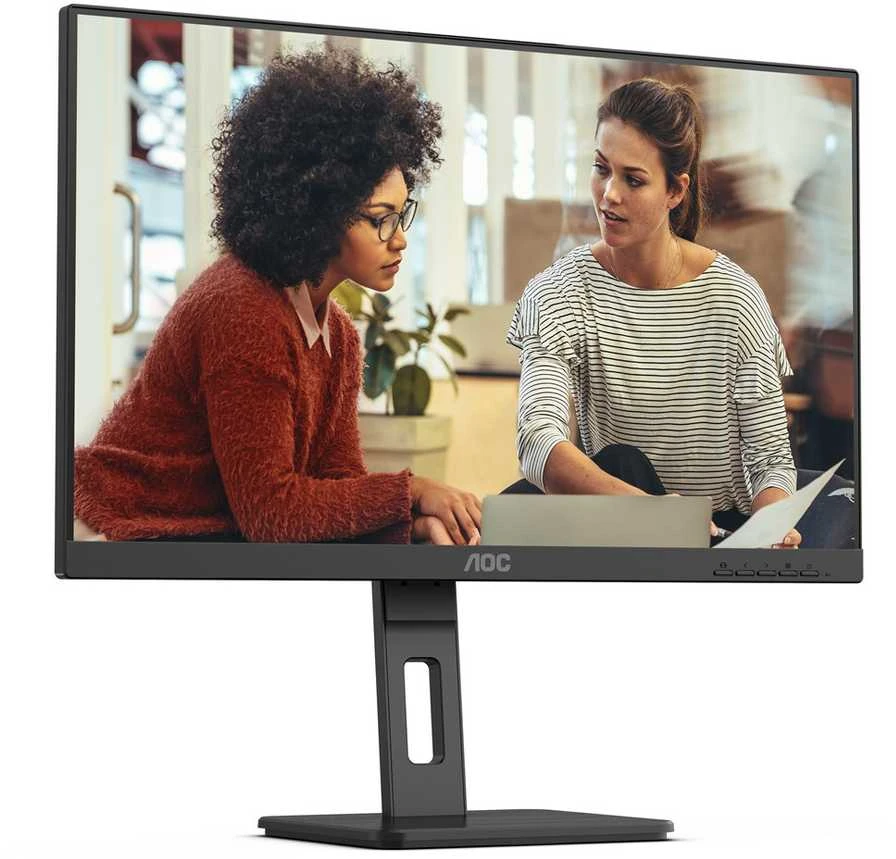Monitorius AOC 24E3QAF 23.8inch WLED 1920x1080 IPS 75Hz Juodas HDMI