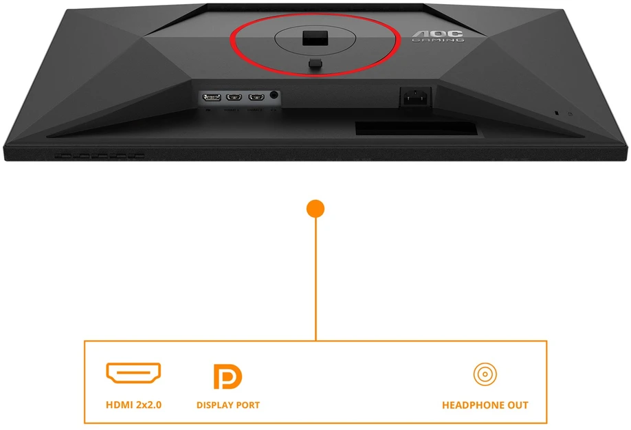 Monitorius AOC Q27G4ZR | 27 " | Fast IPS | QHD | 16:9 | 240 Hz | 1 ms | 2560 x 1440 pikselių | 400 cd/m² | HDMI jungtys quantity 2 | Juodas