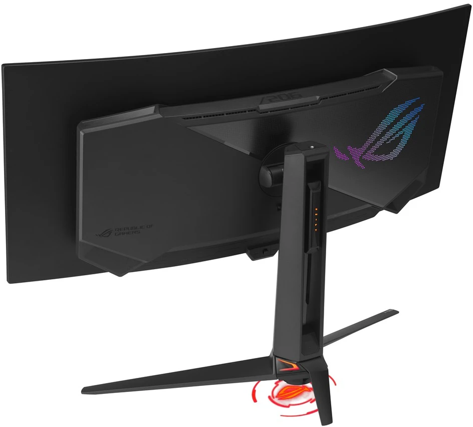 Žaidimų monitorius Asus ROG Swift OLED PG34WCDN, 34" WQHD (3440x1440) QD-OLED lenktas, 21:9, 240Hz, 0.03ms, HDR True Black 400