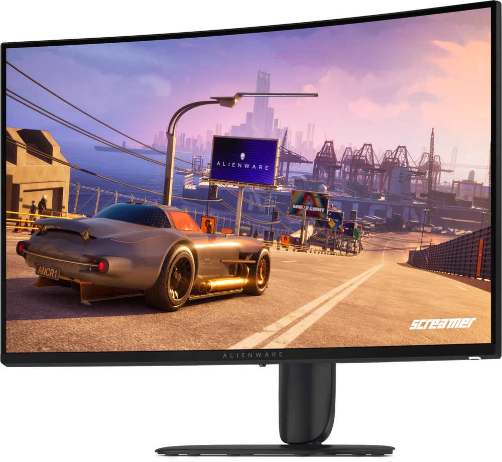 Žaidimų monitorius Dell Alienware AW3226DM, 31.5" QHD (2560x1440) lenktas VA 1500R, 240Hz, 1ms, HDR 400, Dolby Vision, HDMI 2.1