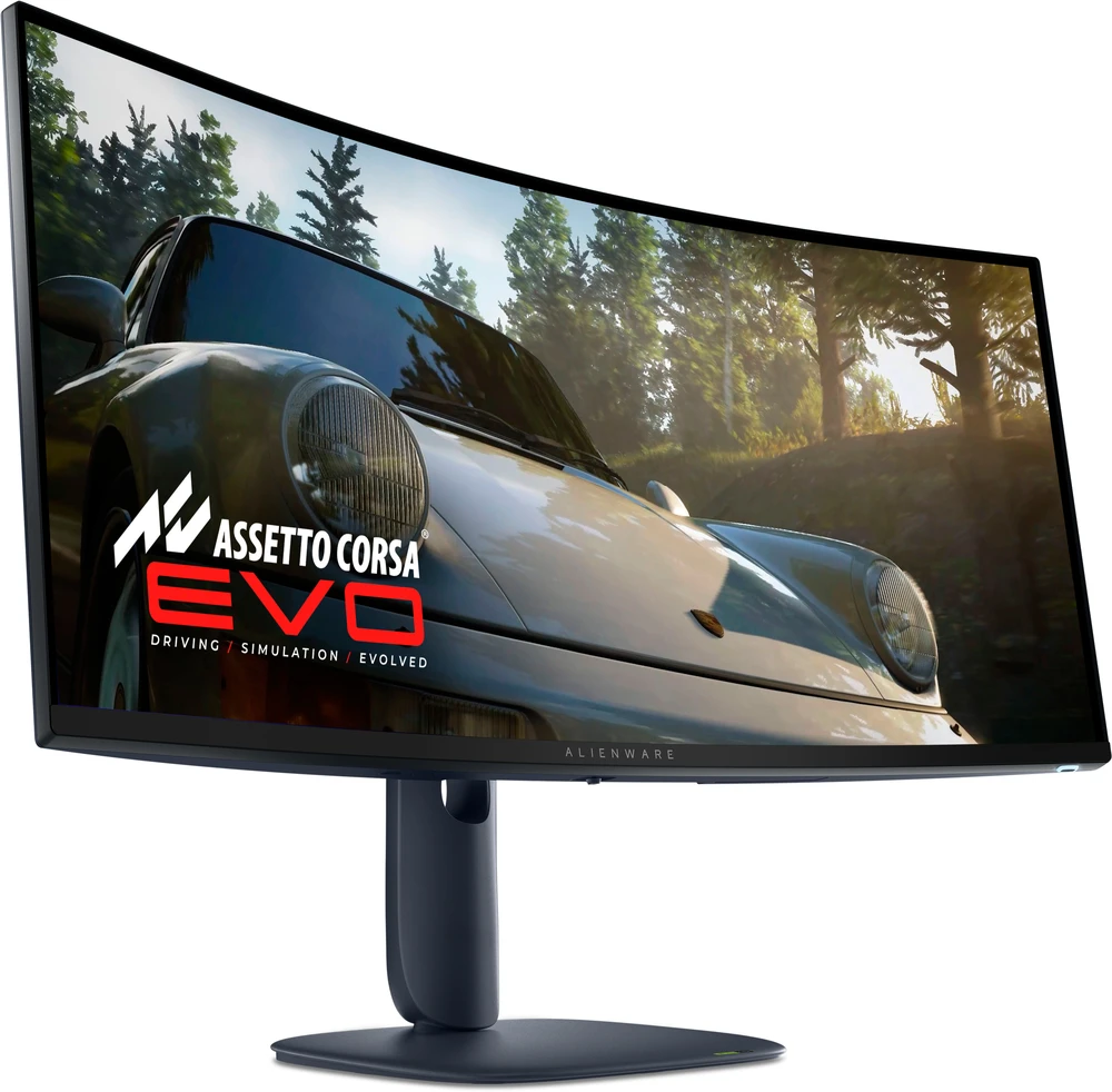 Išlenktas žaidimų monitorius DELL Alienware AW3425DW 34,2" UWQHD OLED, 240Hz, 0,03ms, HDMI/DP/USB-C