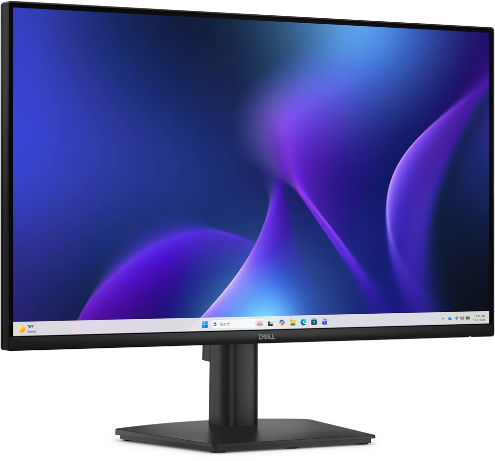 Monitorius - Dell E2426H 23,8 colio Full HD IPS LED 8 ms VGA HDMI DisplayPort Juodas