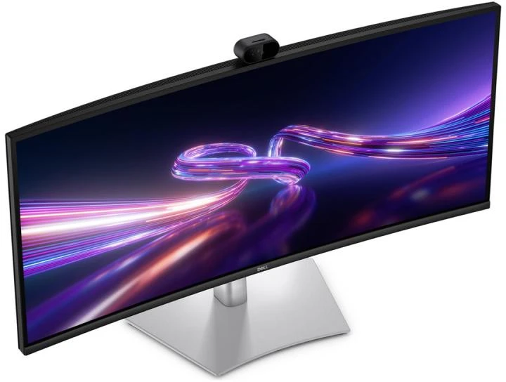 Monitorius - Dell P3426WEV 34" WQHD lenktas su internetine kamera, juodas