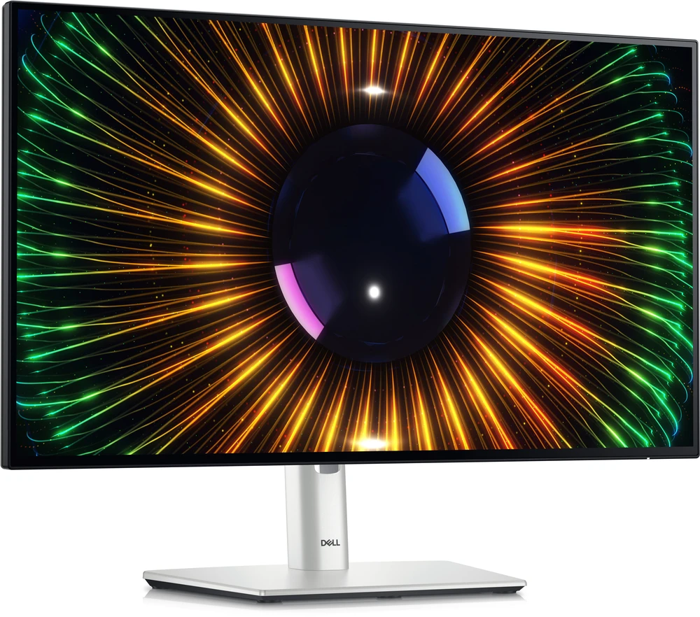 Monitorius Dell UltraSharp U2424H, 23.8" Full HD (1920x1080) IPS, 120Hz, 5ms, USB-C šakotuvas, 100% sRGB, reguliuojamas stovas