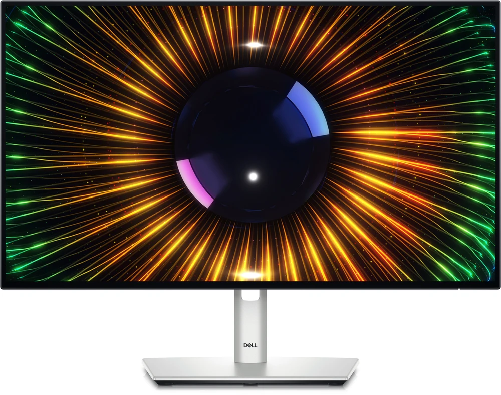 Monitorius Dell UltraSharp U2424H, 23.8" Full HD (1920x1080) IPS, 120Hz, 5ms, USB-C šakotuvas, 100% sRGB, reguliuojamas stovas