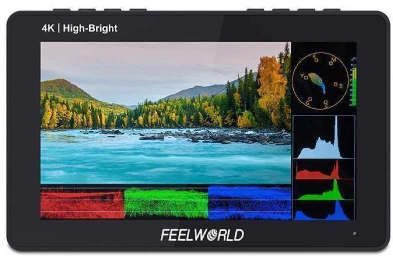 Monitorius - Feelworld F5 ProX 5.5" 1920x1080 HDMI Jutiklinis ekranas 1600cd/m²