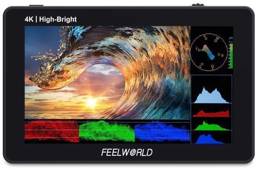 Monitorius - Feelworld F6 PLUSX 5.5" Jutiklinis ekranas 1920x1080 1600 Nits