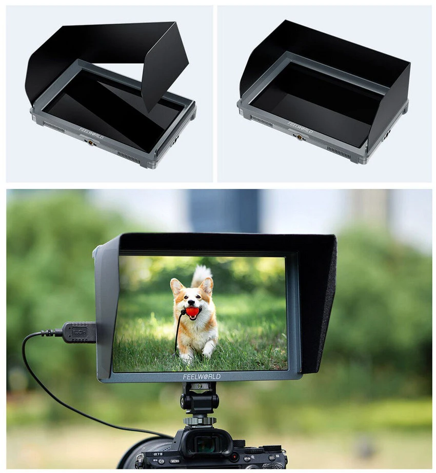 „Feelworld Monitorius“ FW759 PRO apžvalga