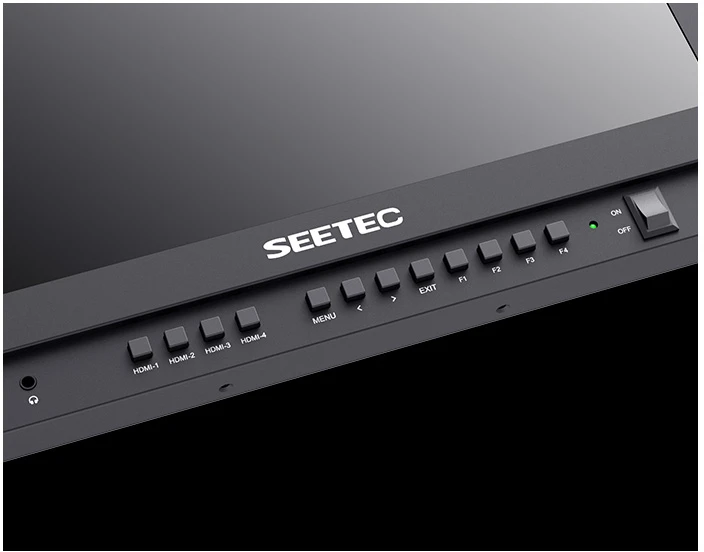 Monitorius - Feelworld SEETEC ATEM156 15.6" Full HD 4x HDMI Įėjimai Juodas
