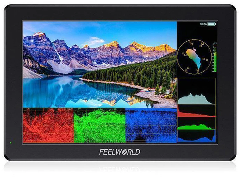 Monitorius - Feelworld T7S PRO 7" Full HD 2000 Nits HDMI SDI