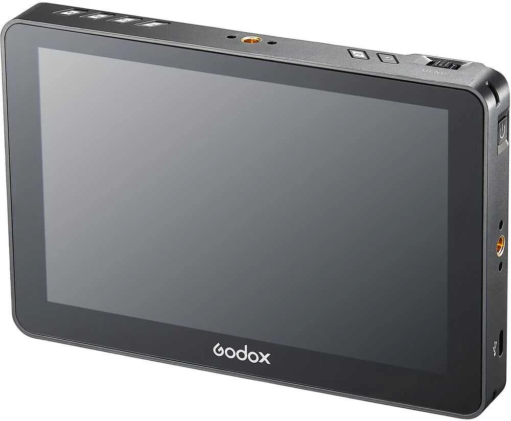 Monitorius - Godox GM7S 7" 4K HDMI 1200cd/m² Jutiklinis Juodas