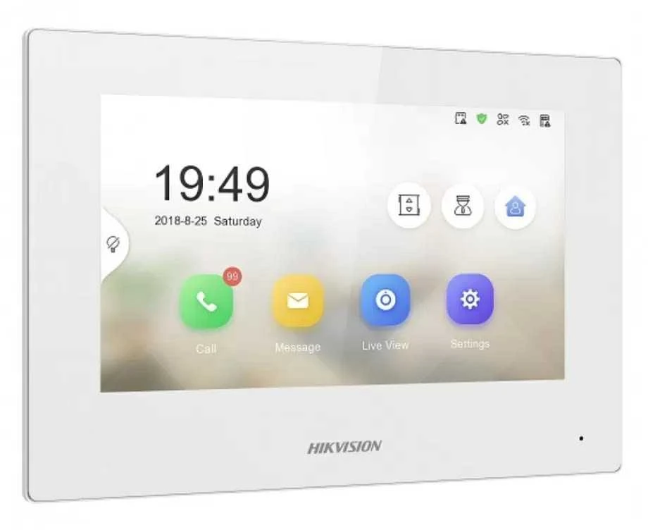 PATALPŲ VIDAUS SKYDELIS Wi-Fi / IP DS-KH6320-WTE1/EU Hikvision
