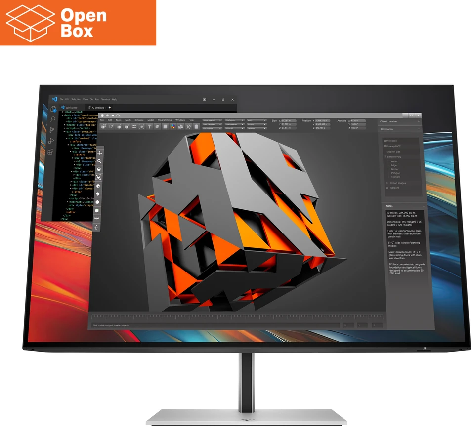 Monitorius Hewlett Packard (HP) HP 724pn Series 7 Pro/61 cm/IPS/ WUXGA (1920 x 1200)/100 Hz/350 nits