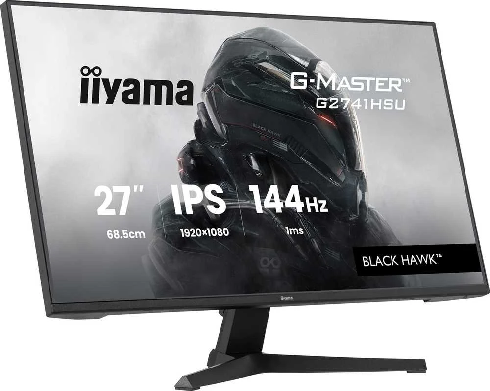 iiyama G-MASTER G2741HSU-B1 computer monitorius 68.6 cm (27") 1920 x 1080 pikselių Full HD Juodas