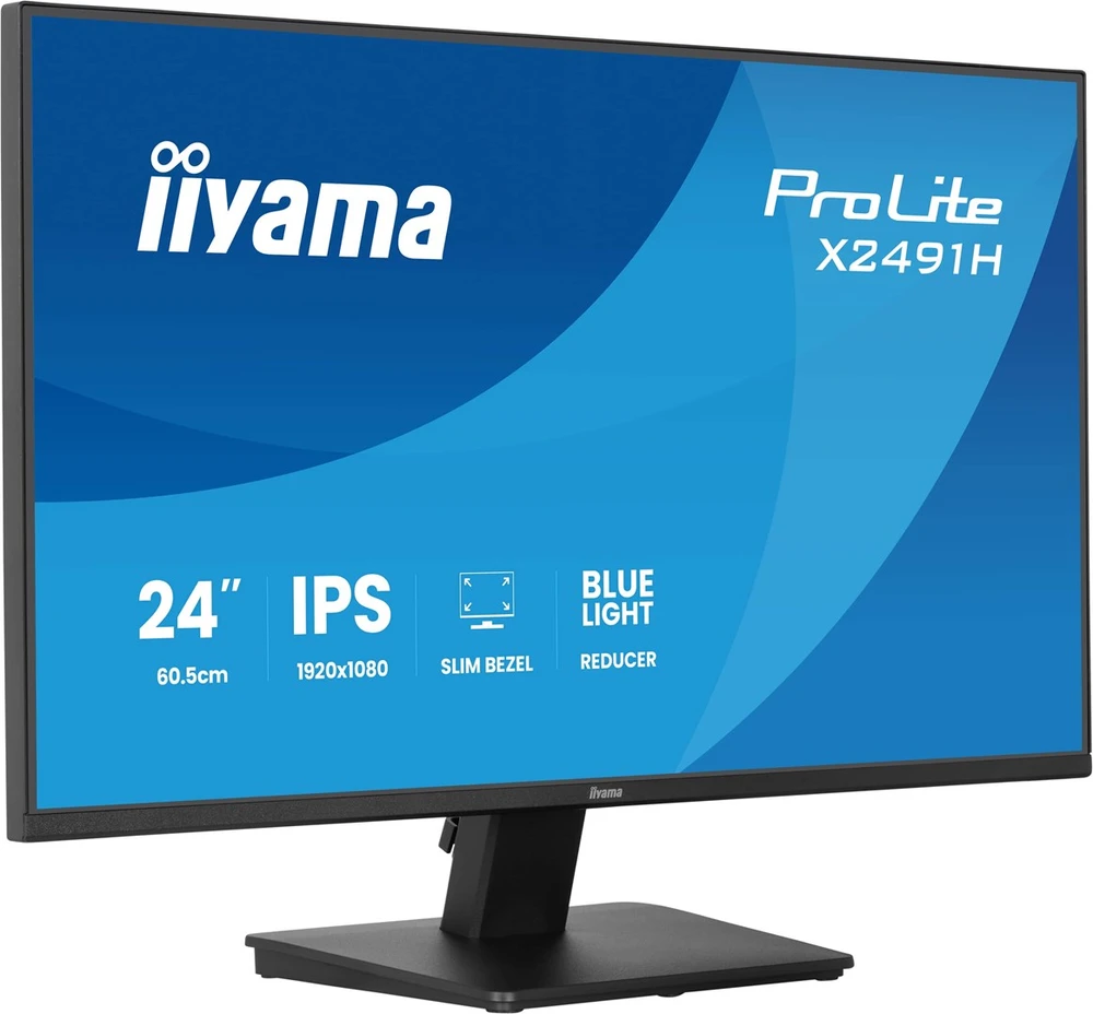 Monitorius - IIYAMA ProLite X2491H-B1 23,8″ Full HD 120 Hz IPS Juodas