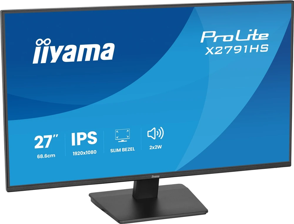 iiyama ProLite X2791HS-B1 computer monitorius 68.6 cm (27") 1920 x 1080 pikselių Full HD LED Juodas