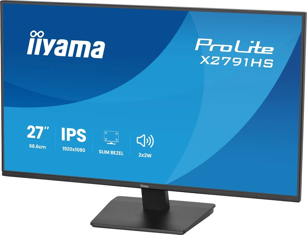 iiyama ProLite X2791HS-B1 computer monitorius 68.6 cm (27") 1920 x 1080 pikselių Full HD LED Juodas