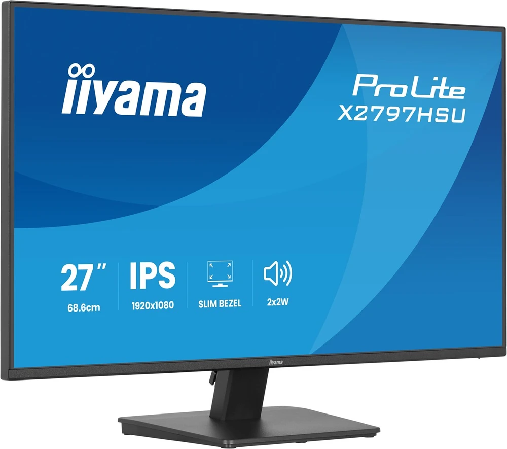 Monitorius - IIYAMA ProLite X2797HSU-B1 27" Full HD IPS 120 Hz Juodas