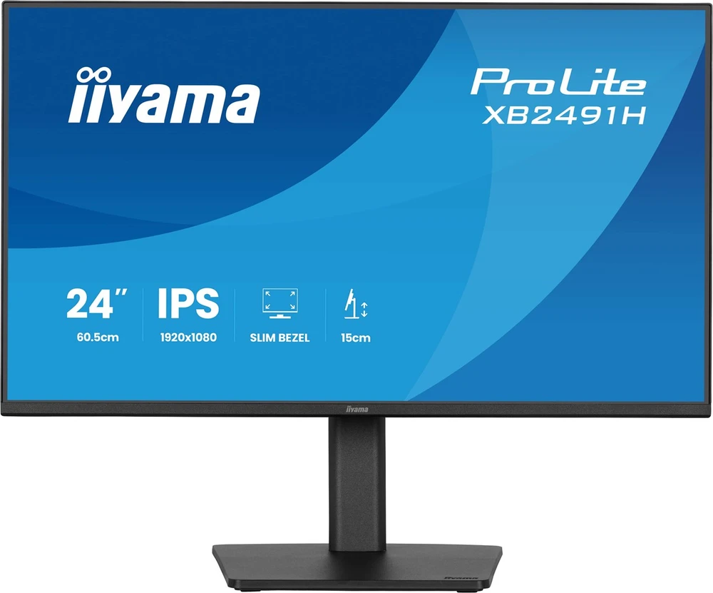 Monitorius - IIYAMA ProLite XB2491H-B1 23,8" Full HD IPS 120 Hz Juodas