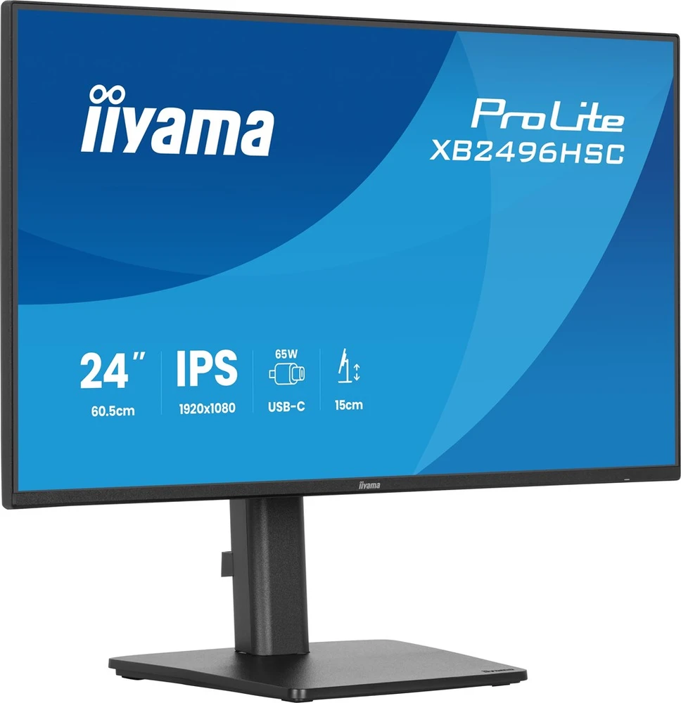 iiyama ProLite XB2496HSC-B1 computer monitorius 60.5 cm (23.8") 1920 x 1080 pikselių Full HD LED Juodas