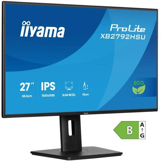Monitorius iiyama ProLite XB2792HSU-B1 - 120Hz | Full HD | IPS | 27''
