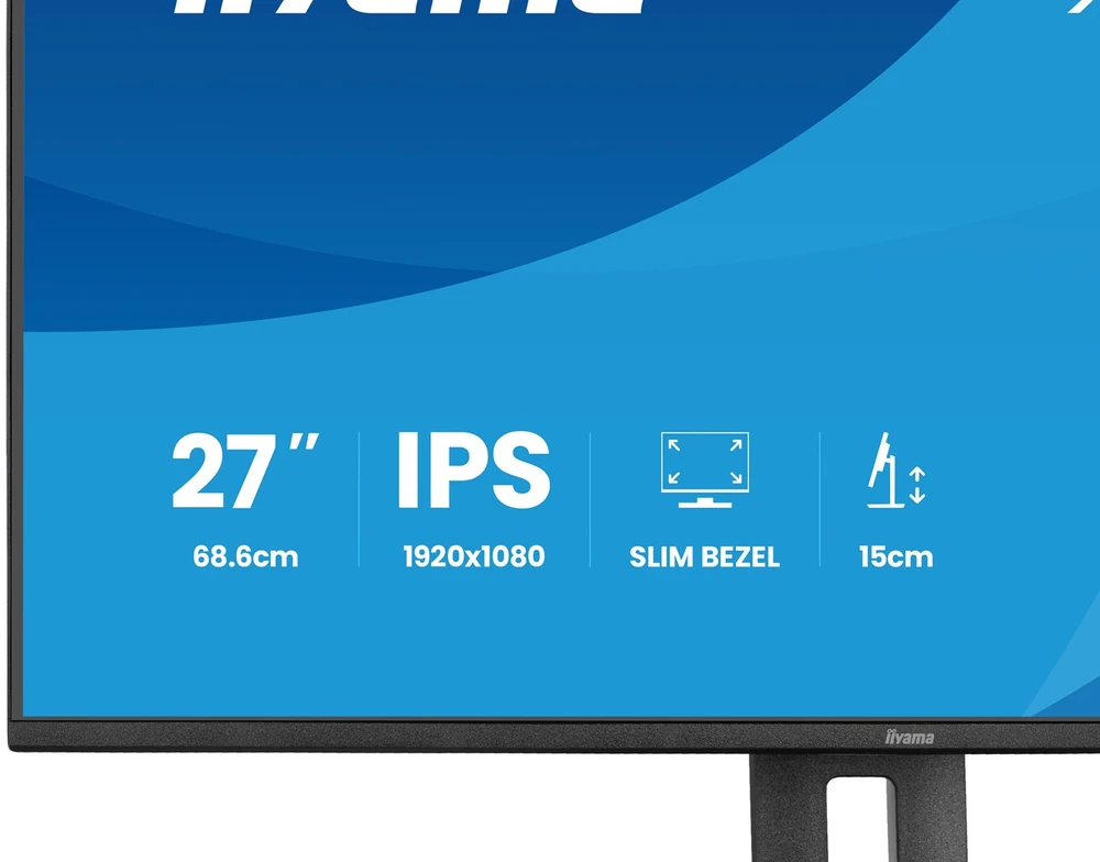 iiyama ProLite XB2797HSU-B1 computer monitorius 68.6 cm (27") 1920 x 1080 pikselių Full HD LED Juodas