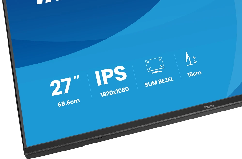 iiyama ProLite XB2797HSU-B1 computer monitorius 68.6 cm (27") 1920 x 1080 pikselių Full HD LED Juodas