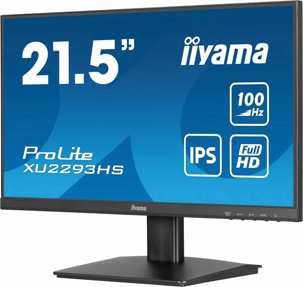 Monitorius - iiyama ProLite XU2293HS-B6 21.5" Full HD 1920x1080 IPS 100Hz Juodas