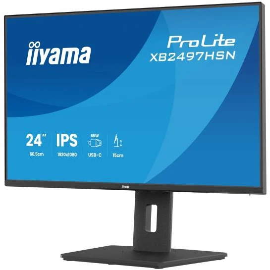 Monitorius iiyama ProLite XB2497HSN-B1 - 100Hz | Full HD | IPS | 23,8" | 1ms