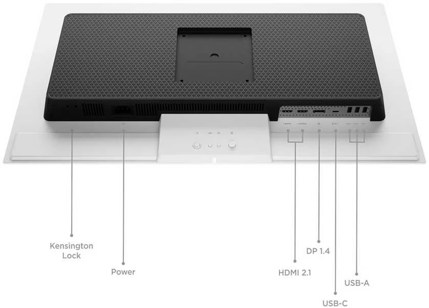Lenovo Legion Pro 27UD-10 computer monitorius 67.3 cm (26.5") 3840 x 2160 pikselių 4K Ultra HD QD-OLED Juodas, Pilkas