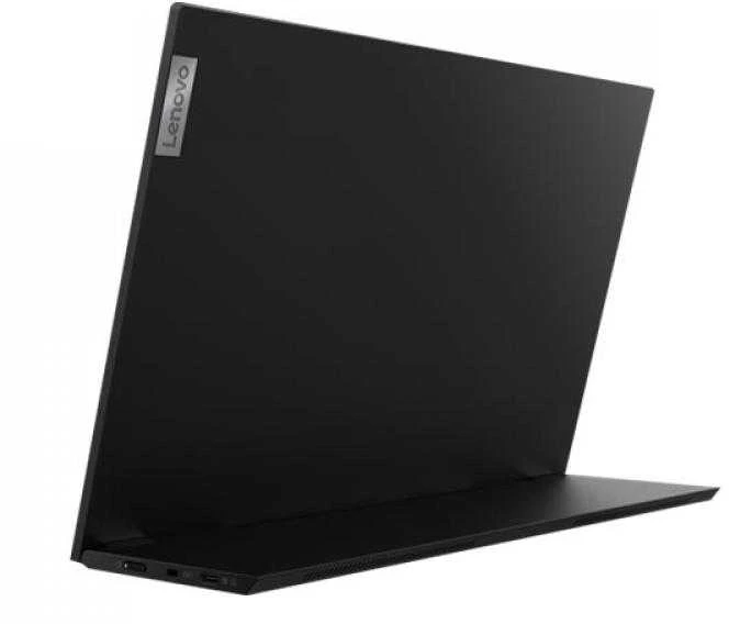 Monitorius Lenovo ThinkVision M15 15,6 colio, IPS, FHD, 1920 x 1080, 16:9, Įjungta: 6 ms Išjungta: 14 ms, 250 cd/m², Juodas, 1 x USB Type-C, 60 Hz