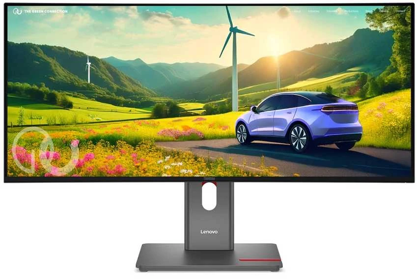 Lenovo ThinkVision P34WD-40 computer monitorius 86.4 cm (34") 3440 x 1440 pikselių Wide Quad HD LCD Juodas