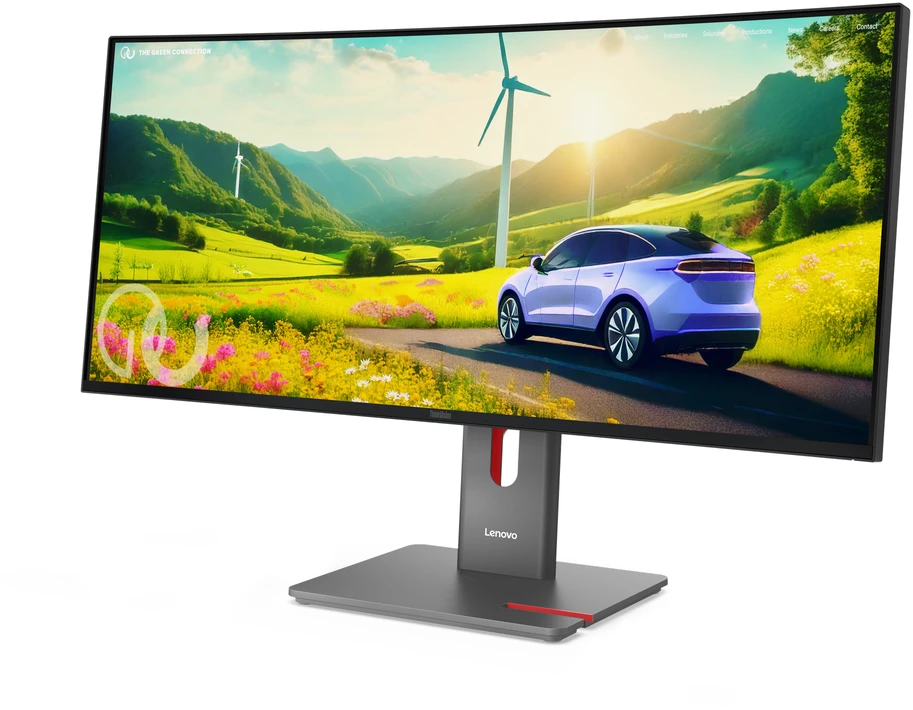Monitorius - Lenovo ThinkVision P34wd-40 34" 3440x1440 120Hz, Juodas