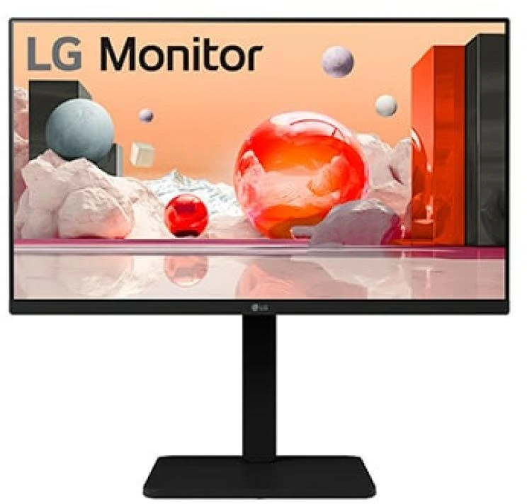 Monitorius - LG 24BA450-B 24" Full HD IPS Monitorius Juodas
