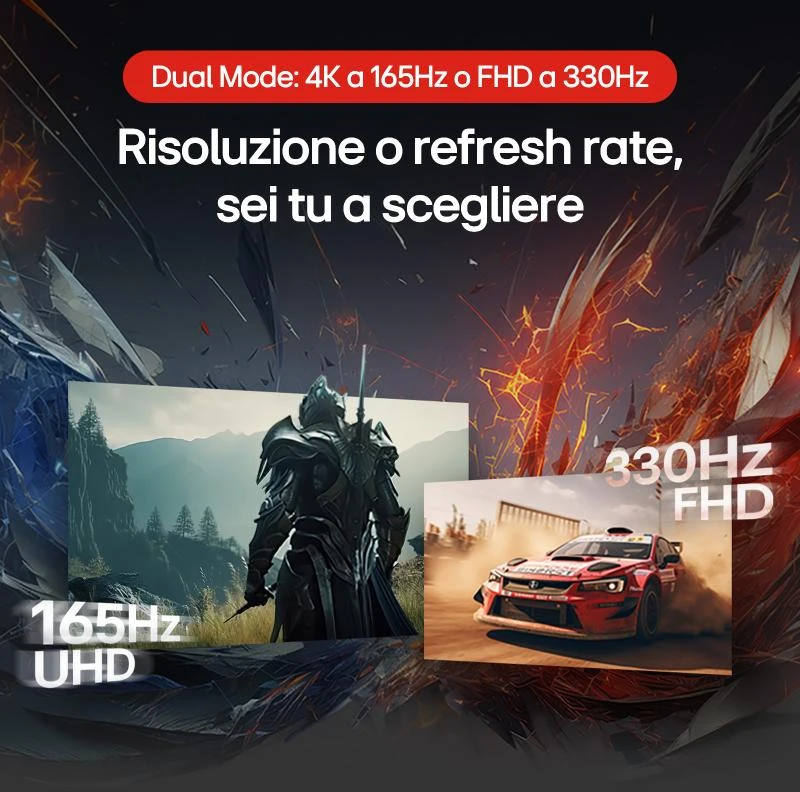 Monitorius LG UltraGear 32GX850A-B | 165Hz | 4K | OLED | 0.03 ms | 32"