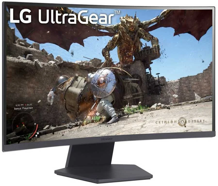 Monitorius LG | 27GS60QC-B | 27 " | VA | QHD | 16:9 | 180 Hz | 1 ms | 2560 x 1440 pikselių | 300 cd/m² | HDMI jungtys quantity 2
