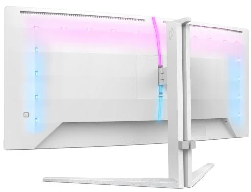 Monitorius „Mmd“ monitoriai, „PHILIPS“ 34 colių, 3440x1440, VA, 130 mm, „EVNIA 5000 Ambiglow Curved“, WQHD, 180 Hz, greitas VA, 1 ms, GtG HDR10, USB, 4x USB 3.2