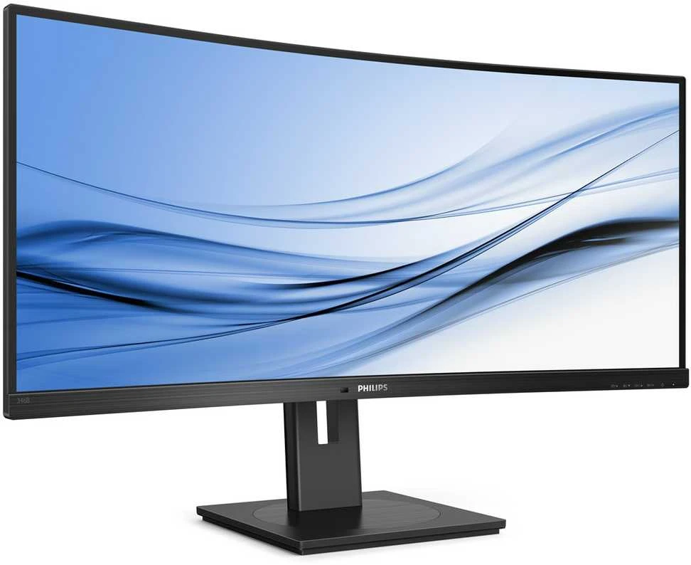 Monitorius Philips 346B1C/00, 34", VA, Lenktas, 3440 x 1440, 21:9, 5 ms, 100 Hz
