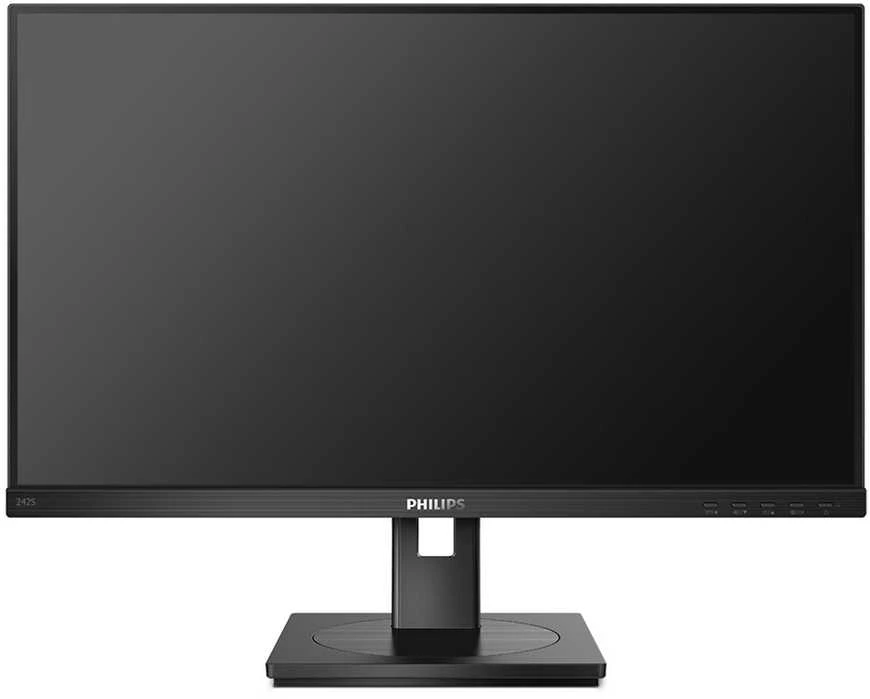 Monitorius Philips S Line 242S1AE/00 LED ekranas 60,5 cm (23.8") 1920 x 1080 pikseliai „Full HD“ Juoda
