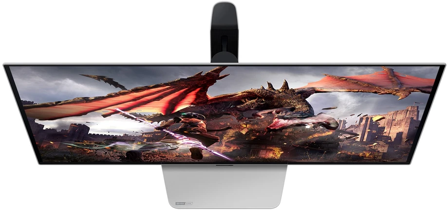 Monitorius Samsung | LS32DG802SUXDU | 32 " | OLED | 4K | 16:9 | 240 Hz | 0.03 ms | 3840 x 2160 pikselių | 200 cd/m² | HDMI jungtys quantity 2 | Sidabrinis