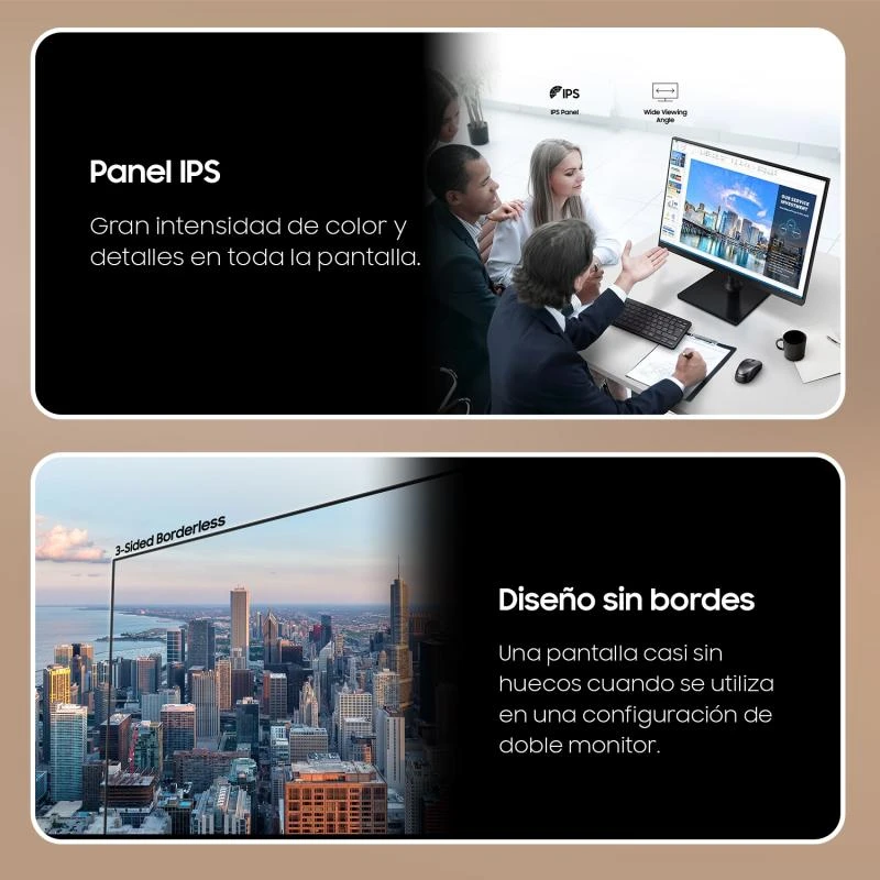 Monitorius - Samsung LS27D304GAUXEN 27" Full HD 100Hz Flicker-Free Eye Saver Juodas